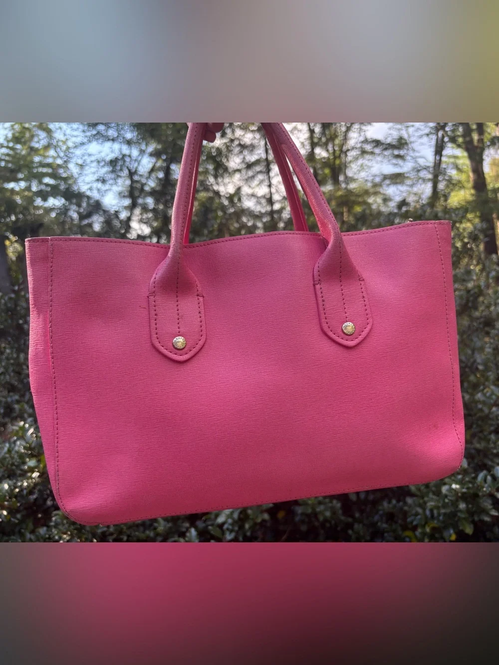 Furla Leather Crossbody Tote Bag